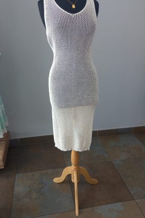 IT3864 CROCHET VISCOSE DRESS